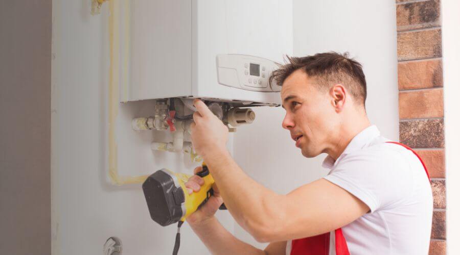 Local tankless water heater installation in Glendale, MA